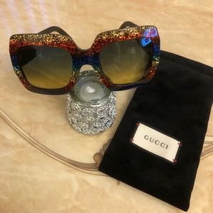 Gucci square frame sunglasses